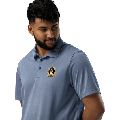 Universal Athlete Spirit Soul Body adidas space-dyed polo