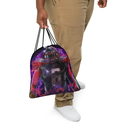 Dark Player Drawstring bag