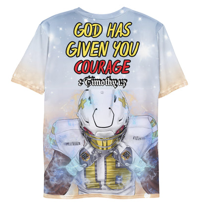 "God Has Given You Courage" Men's t-shirt