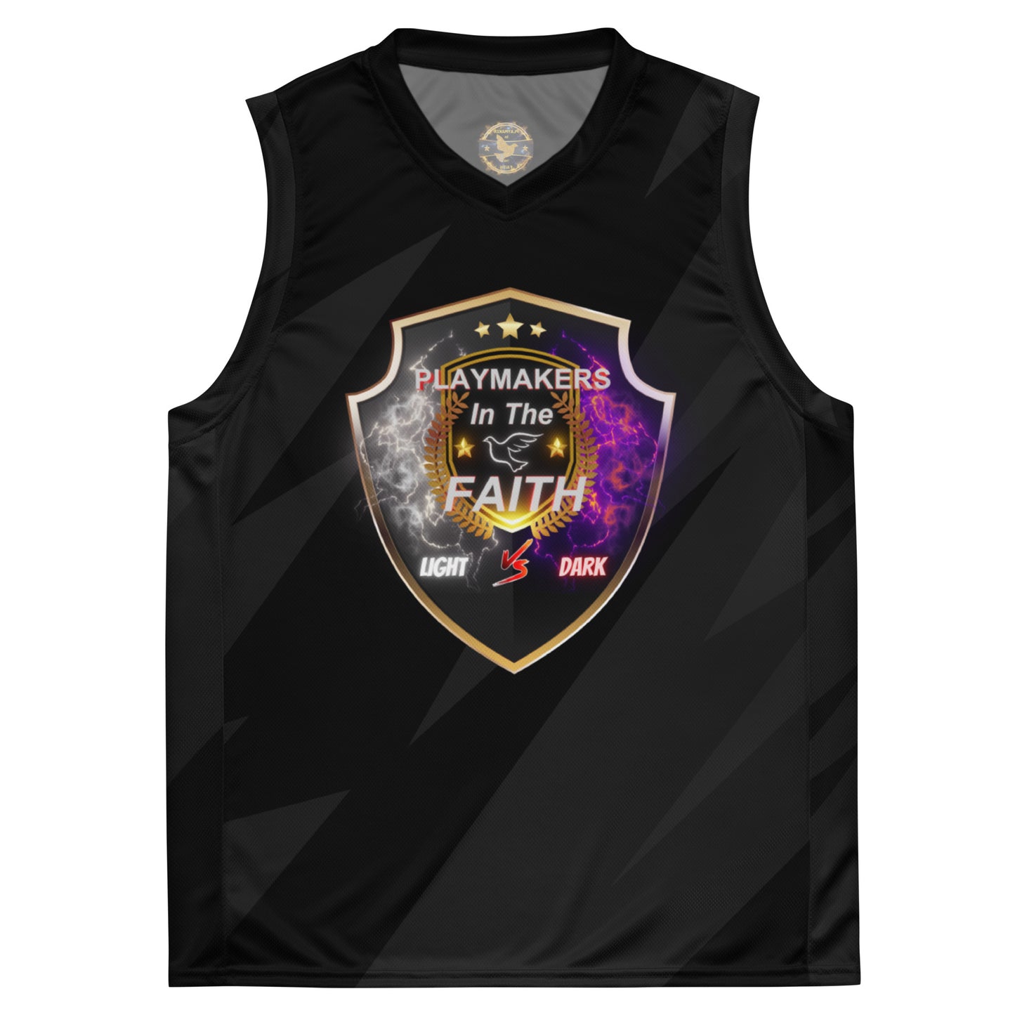 Fear God Who Has Power To Cast Into Hell Recycled unisex basketball jersey