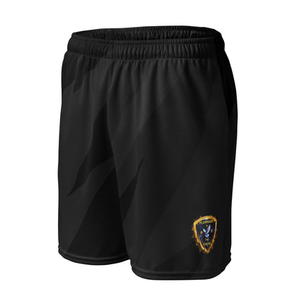 Black Playmaker In The Faith Unisex mesh shorts