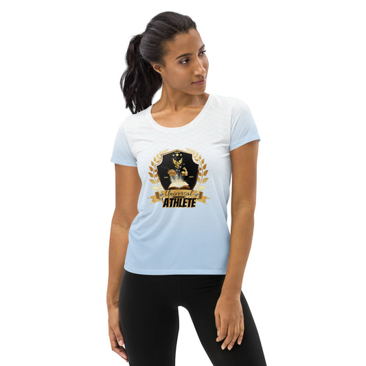 Universal Athlete Spirit Soul Body All-Over Print Women's Athletic T-shirt