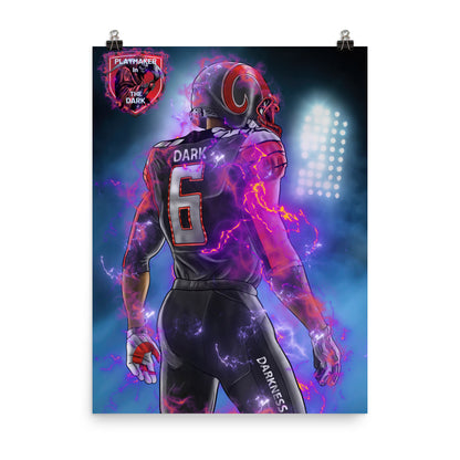 Playmaker In The Dark Imperial Back Poster