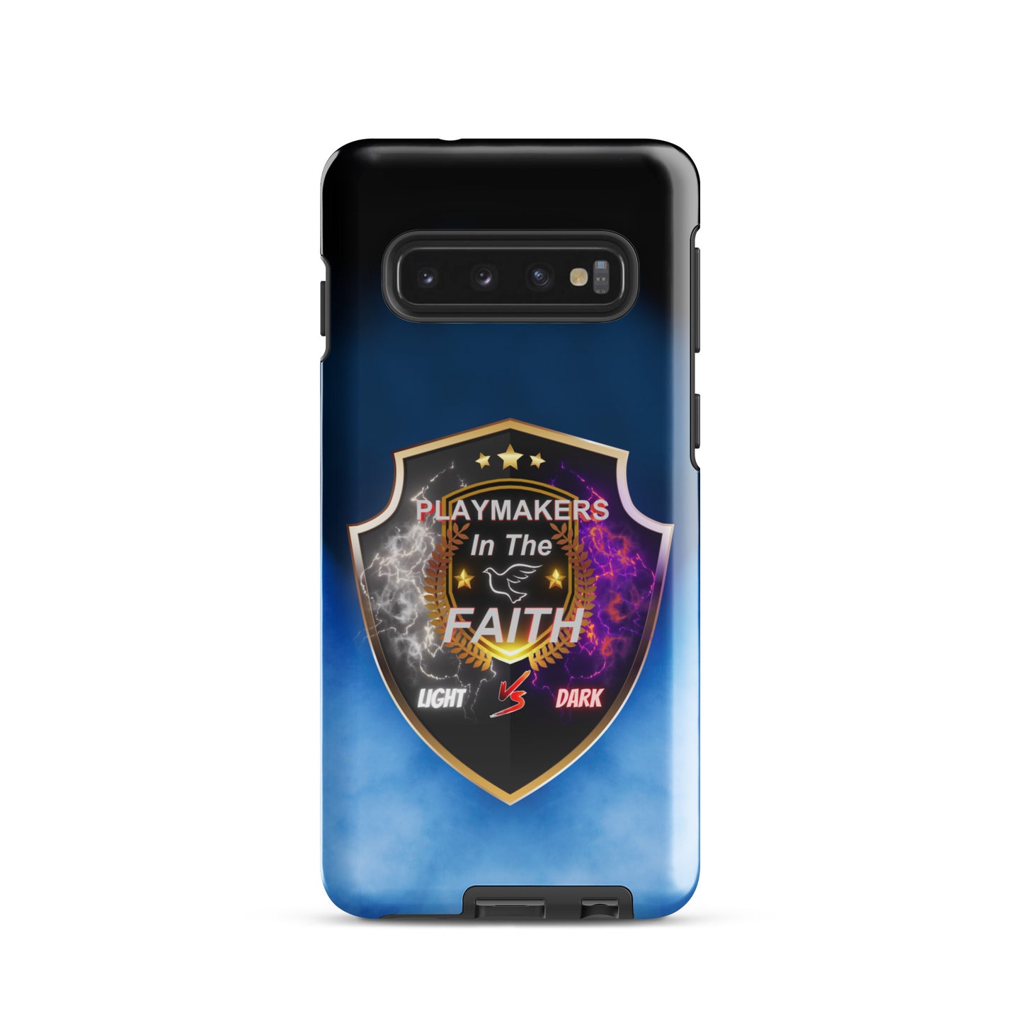 Blue Playmakers In The Faith Tough case for Samsung®