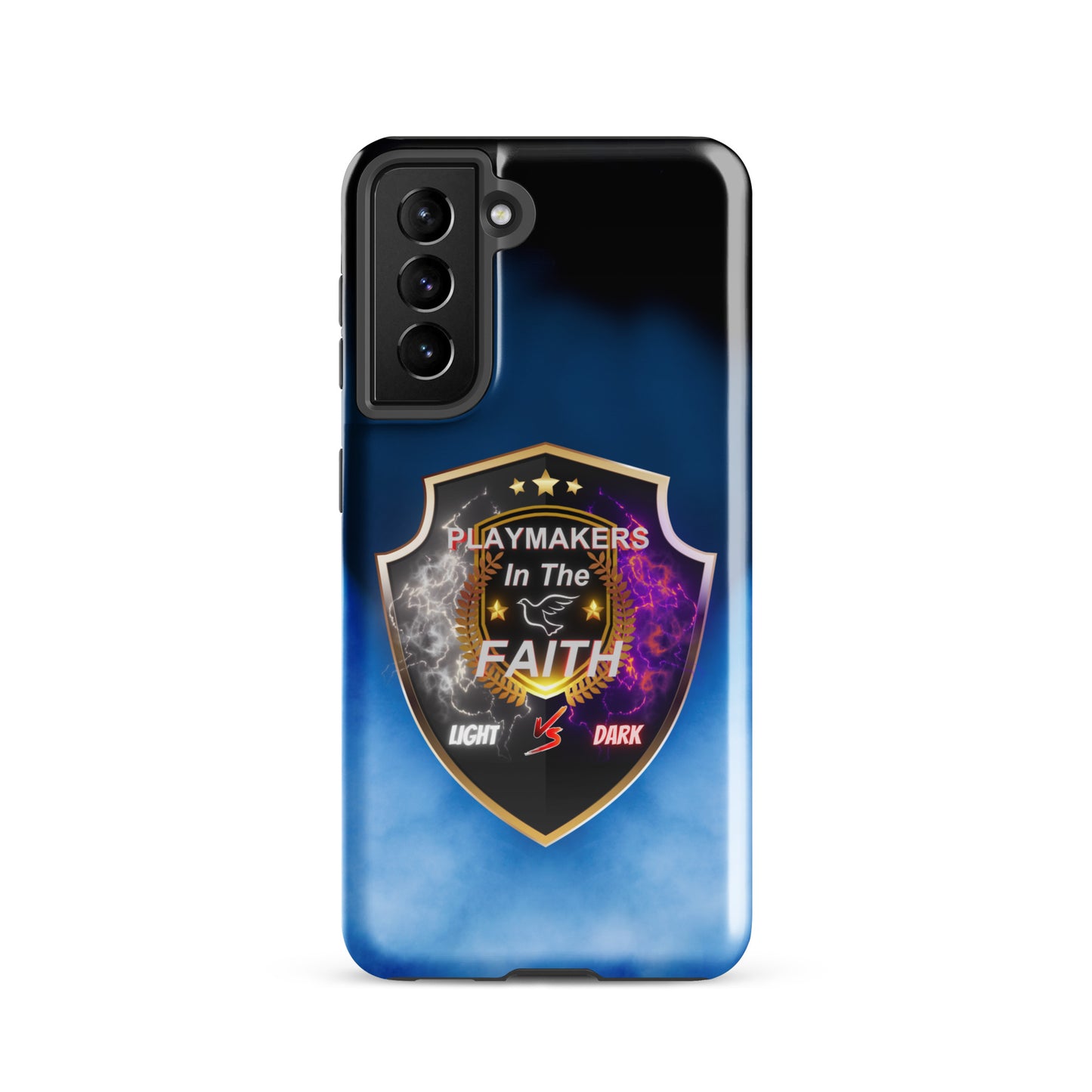 Blue Playmakers In The Faith Tough case for Samsung®