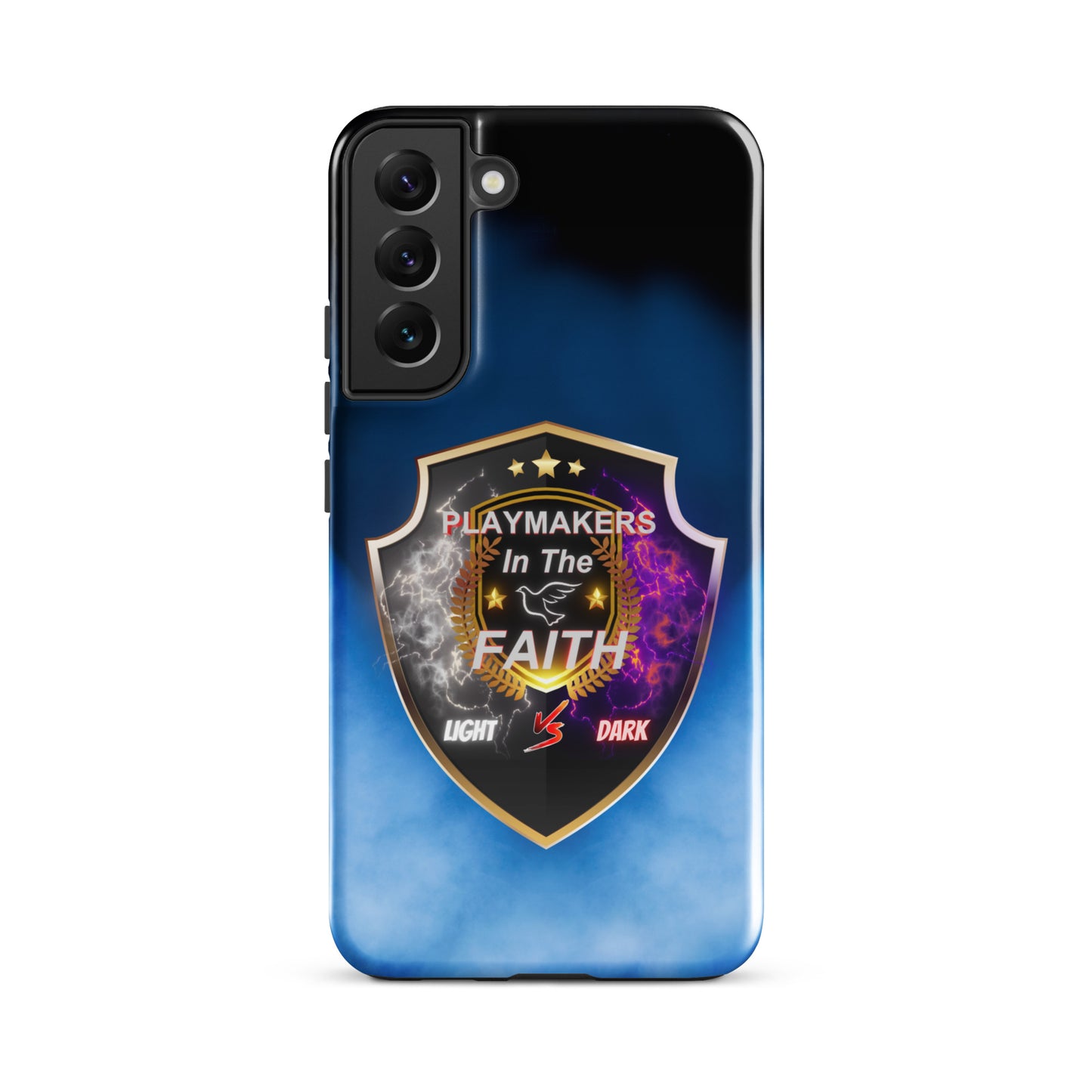 Blue Playmakers In The Faith Tough case for Samsung®