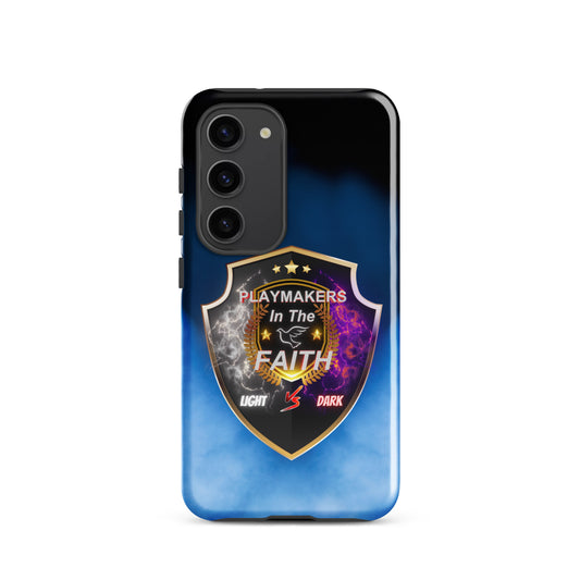 Blue Playmakers In The Faith Tough case for Samsung®