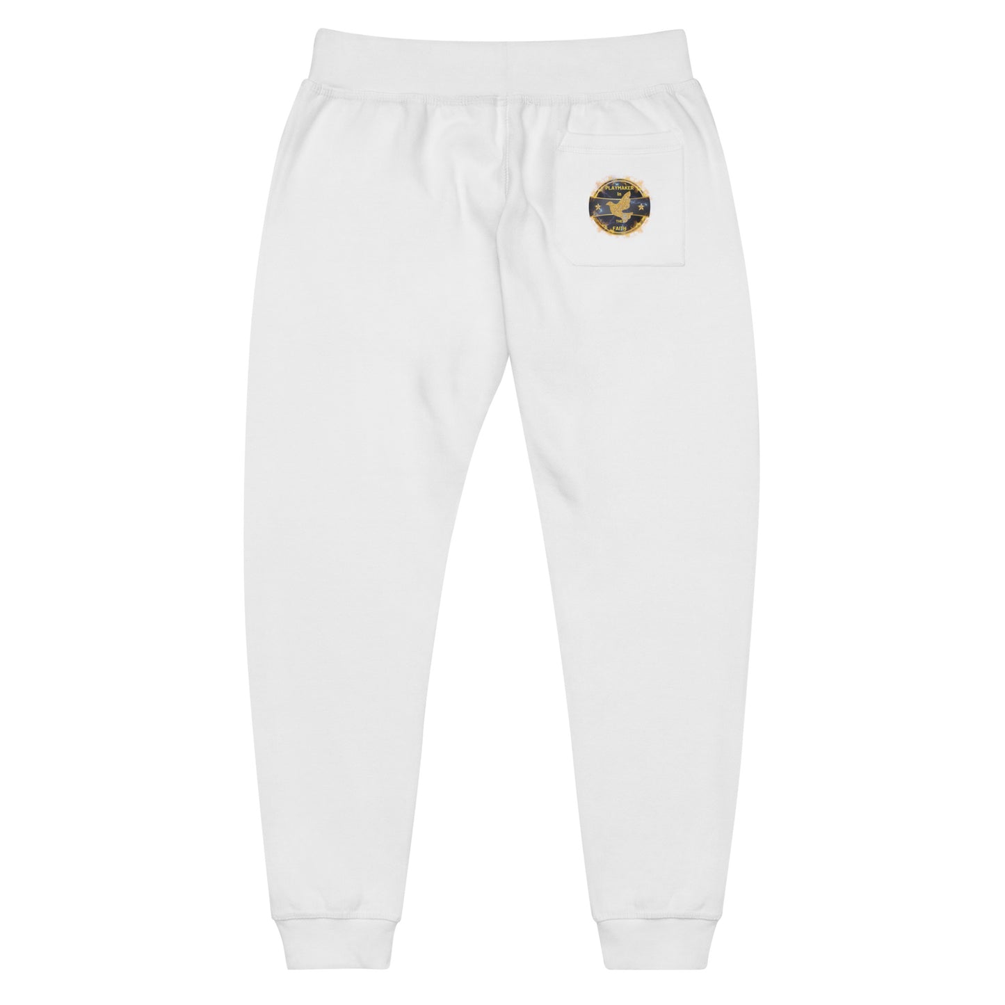 Playmaker In The Faith Logos Unisex fleece sweatpants